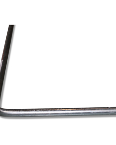 Curtain tube 1/2"x1970 f/manure curtain manure drive IW=1820